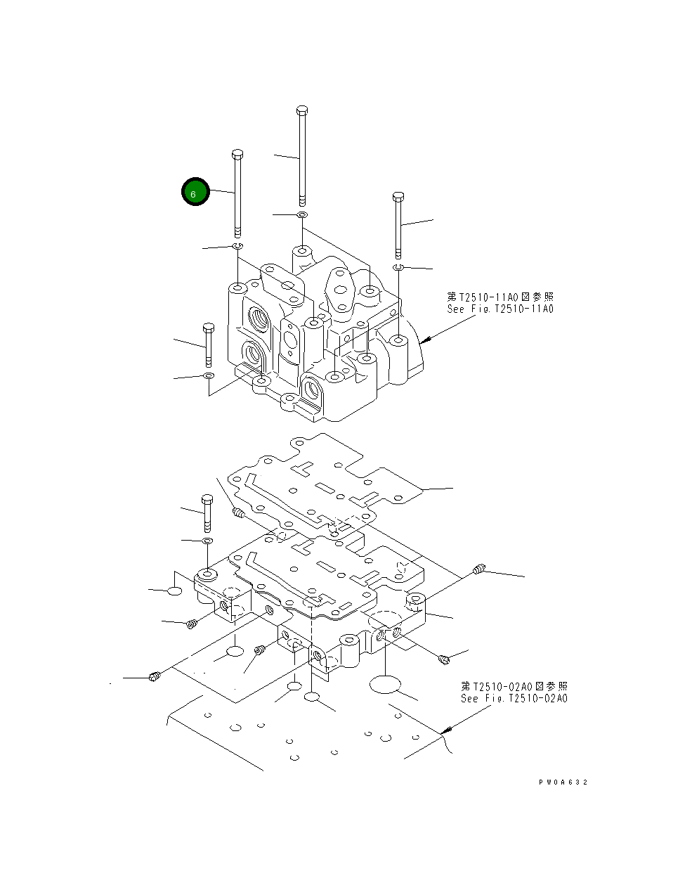 Болт 01011-81030 Komatsu