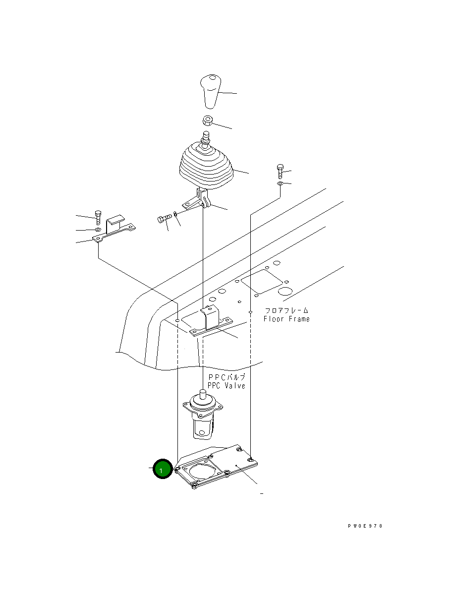 Крышка 14Z-43-22130 Komatsu