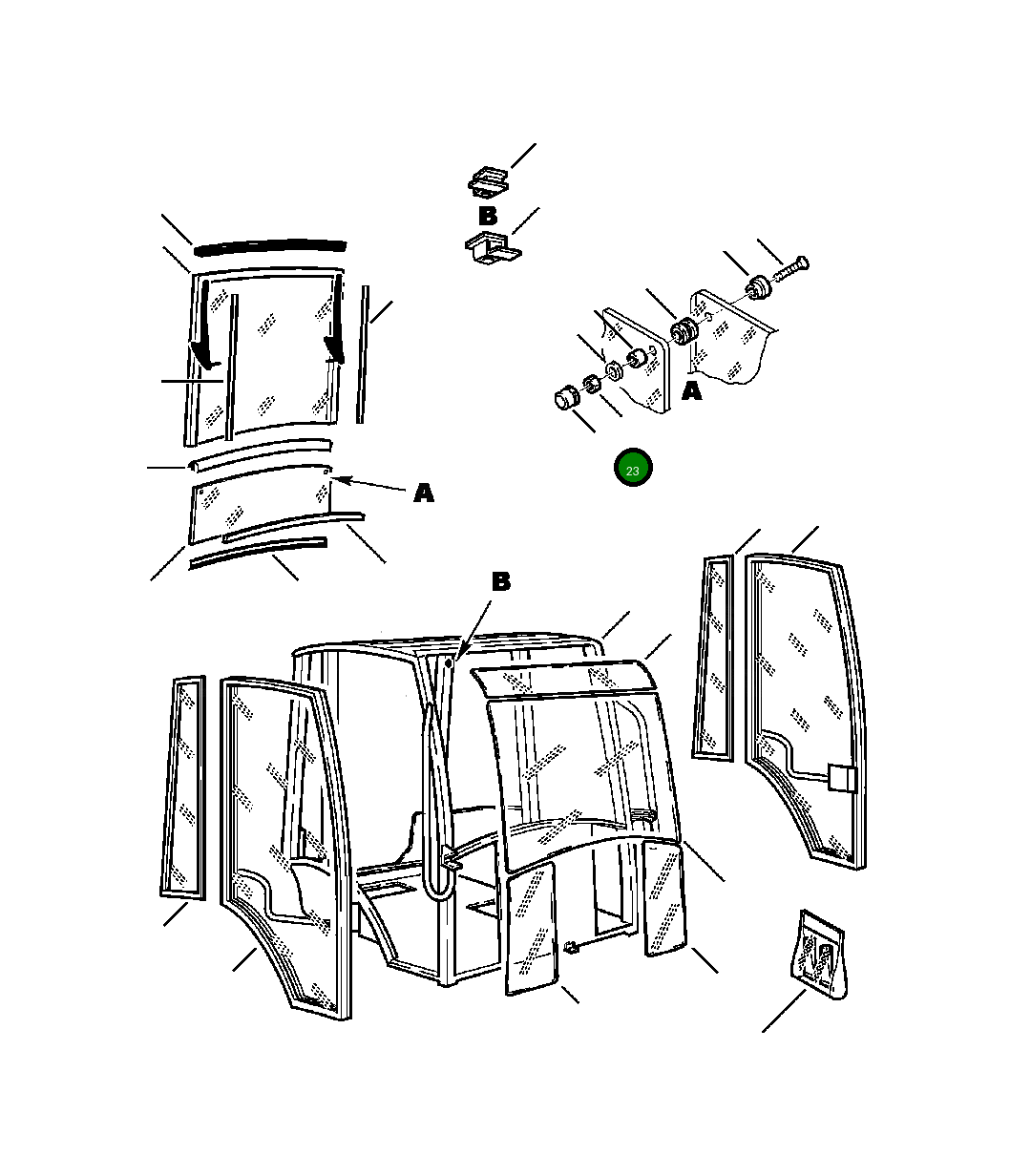 Крышка 801920051 Komatsu