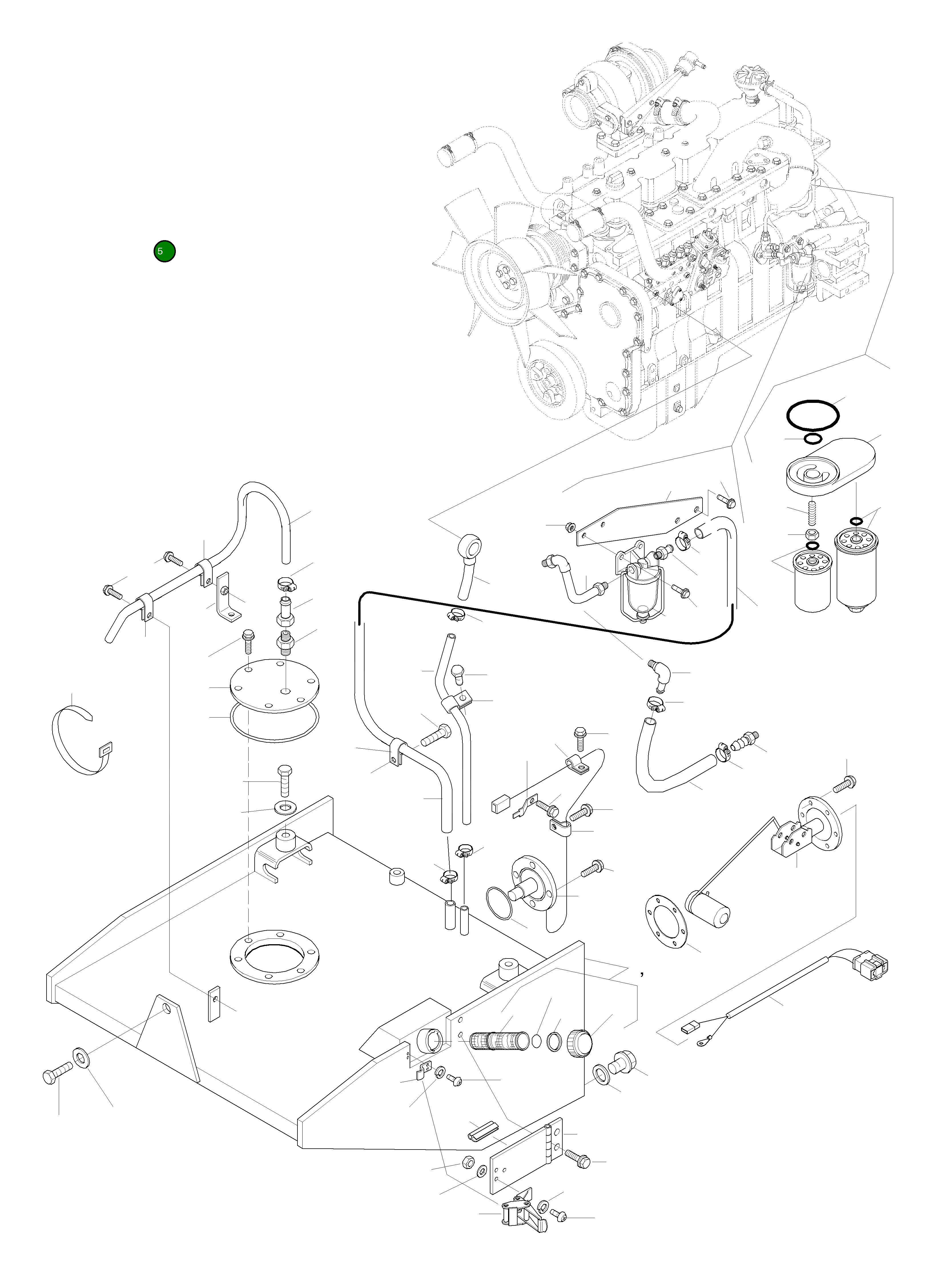 Кольцо уплотнительное (O-Ring) 419-09-H2210 Komatsu