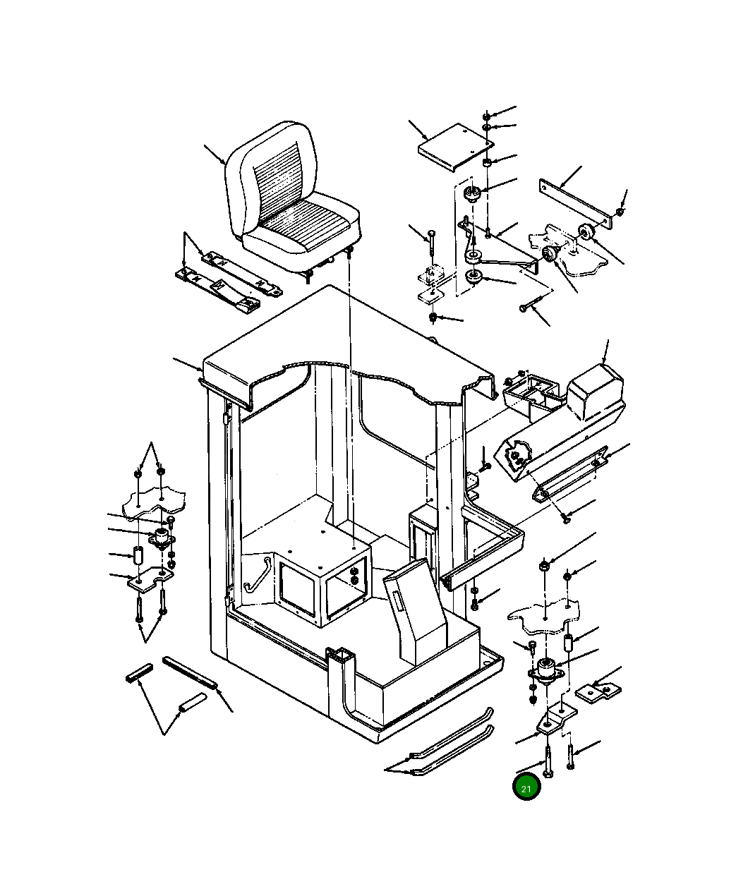 Болт 148 165 Komatsu