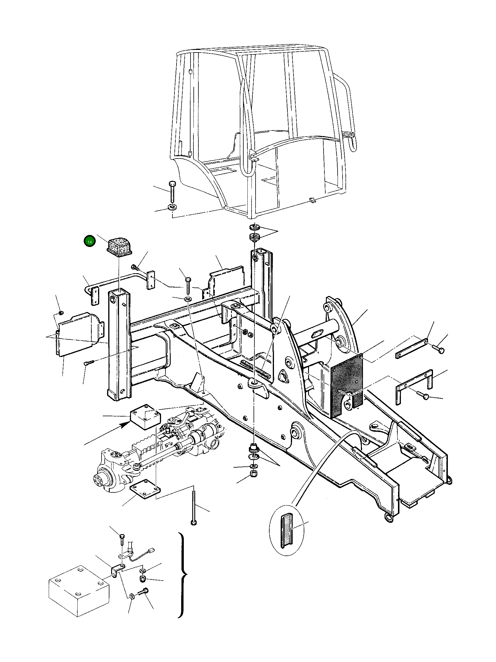 Крышка 312605725  Komatsu