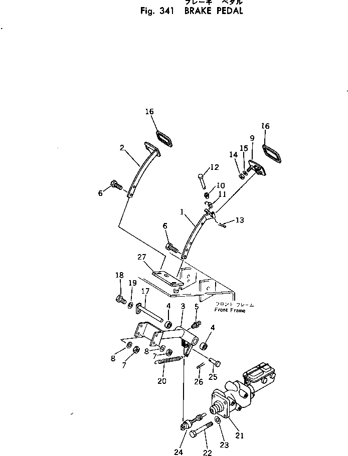 Болт 382-025504-1 Komatsu