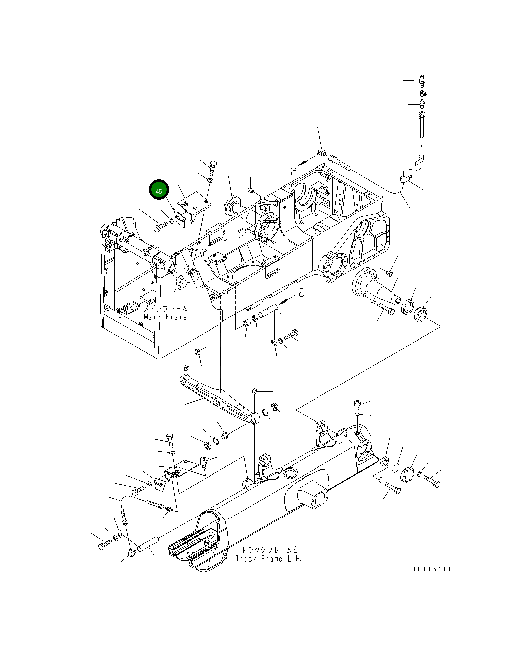 Крышка 14Z-50-31760 Komatsu