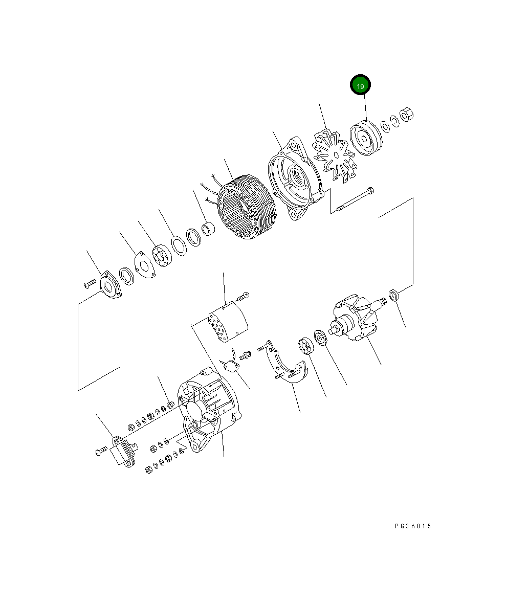 Болт KD0-0275-05602  Komatsu
