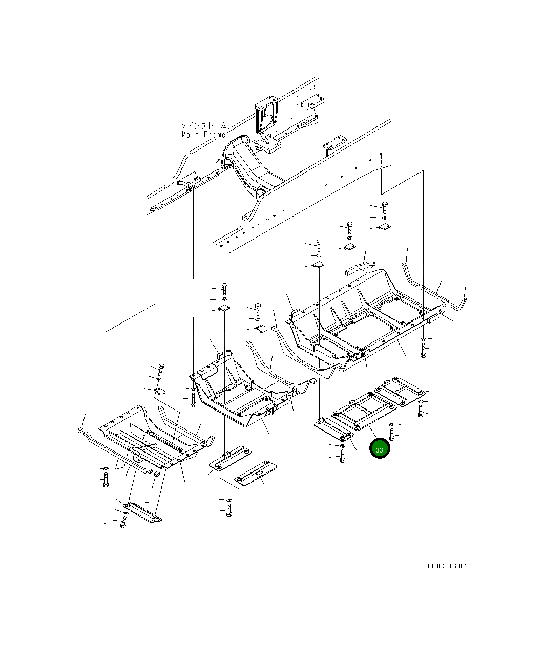 Крышка 154-54-77930 Komatsu