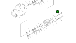 Болт UC1301601008 Komatsu