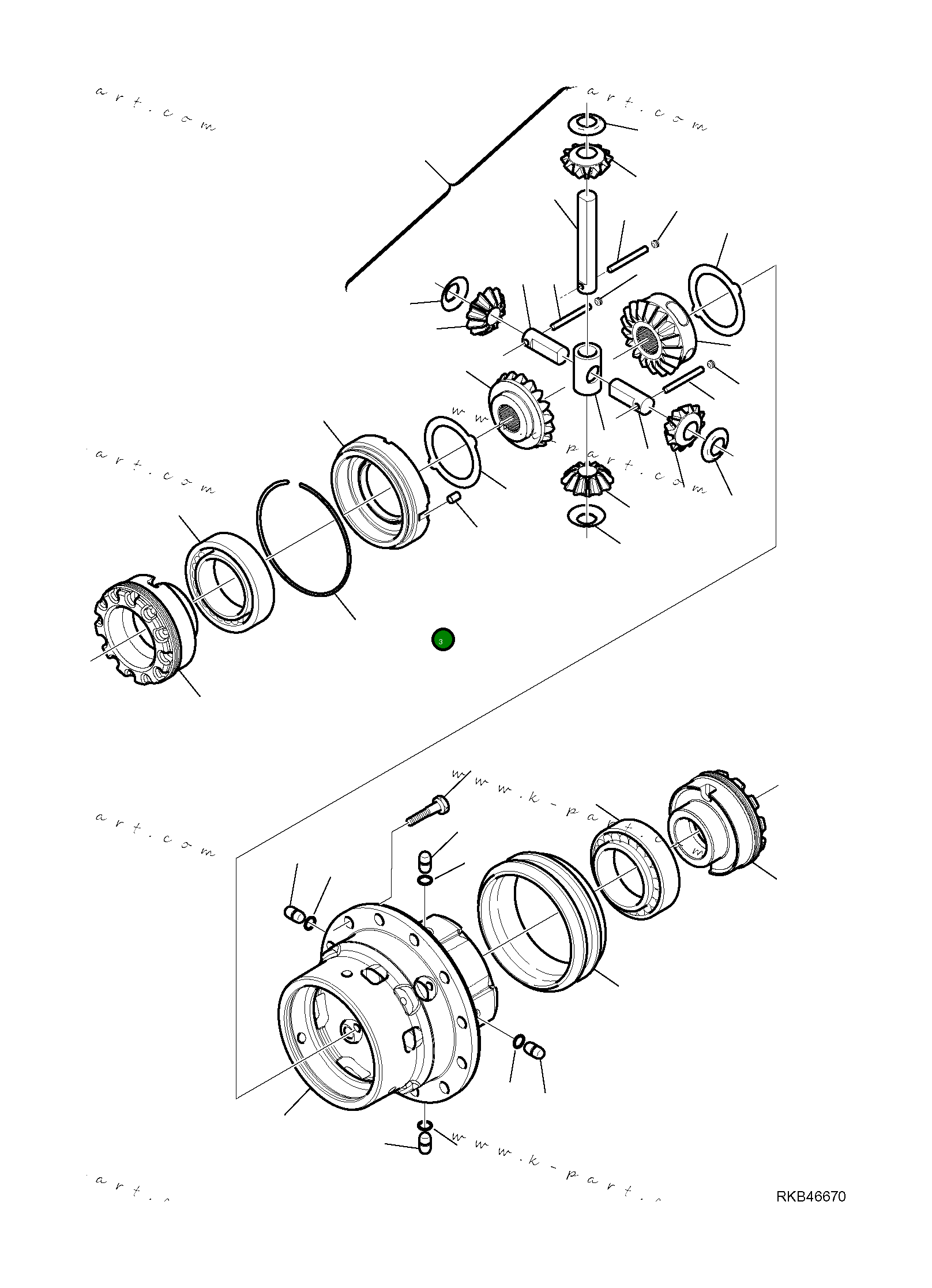 Кольцо CA0024981 Komatsu