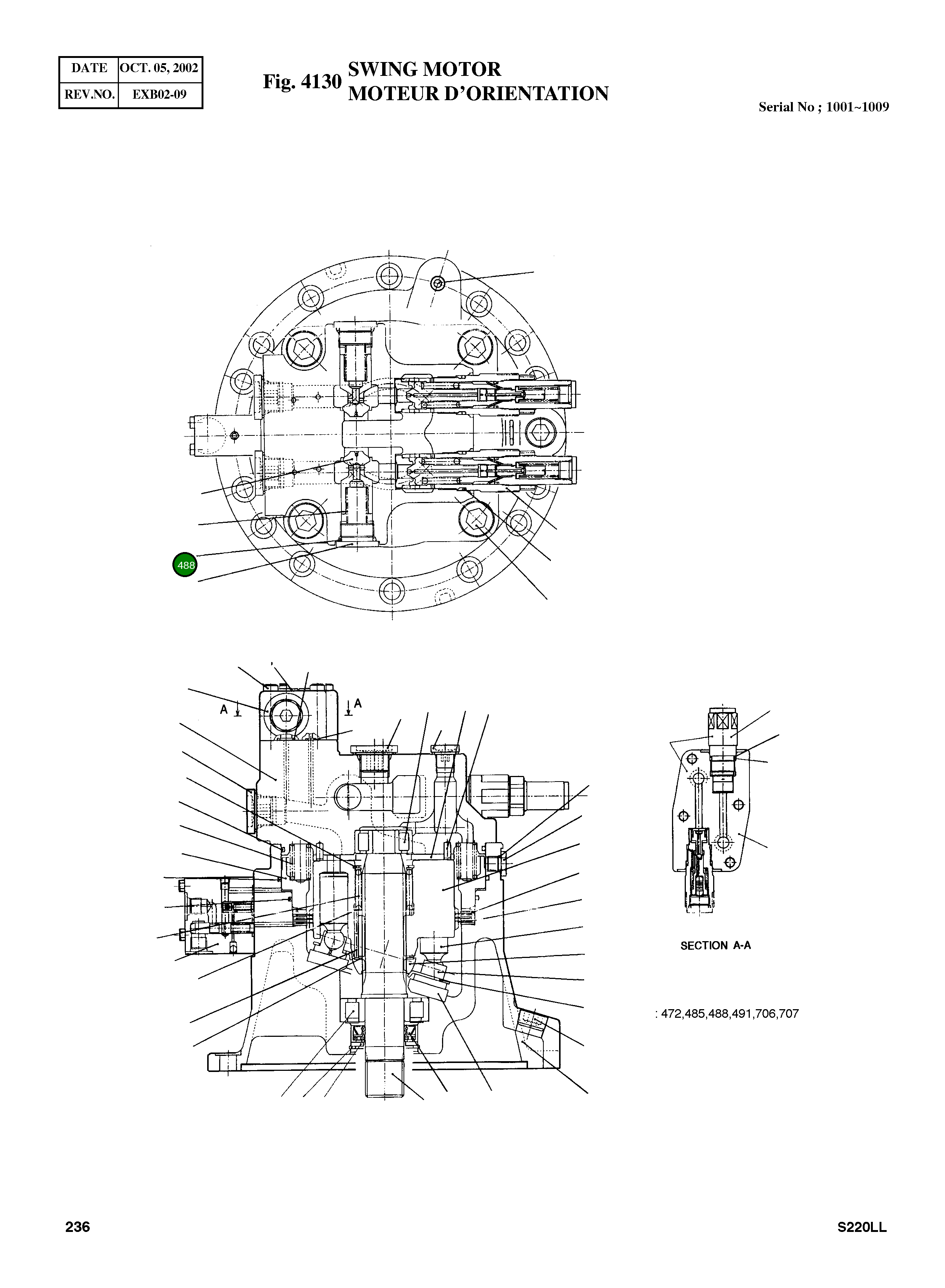 Кольцо уплотнительное (O-Ring) OORBP28 Komatsu