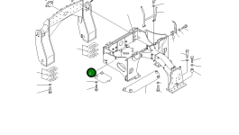 Крышка 176-71-41370 Komatsu
