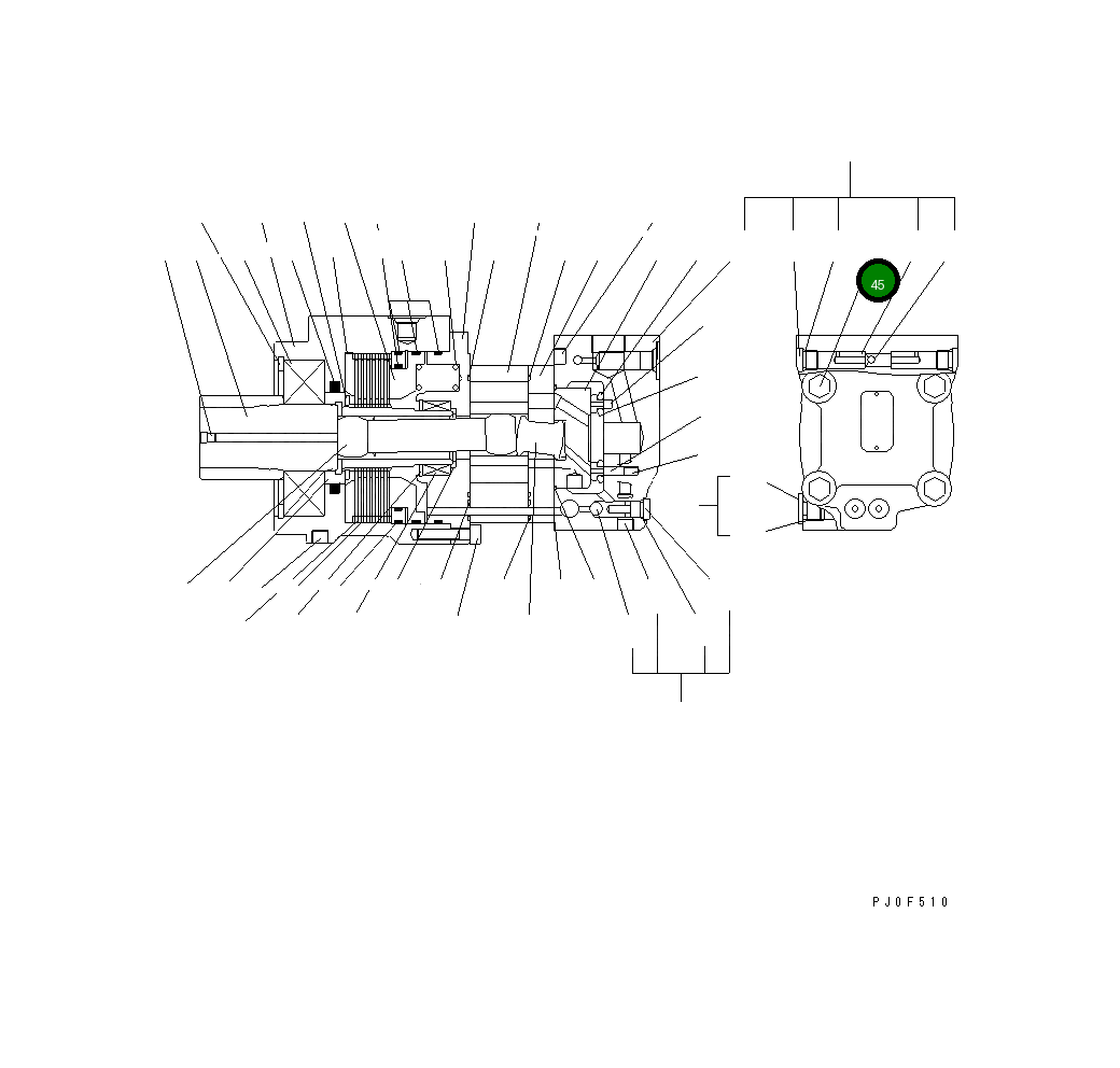 Болт STAD0192A-4  Komatsu
