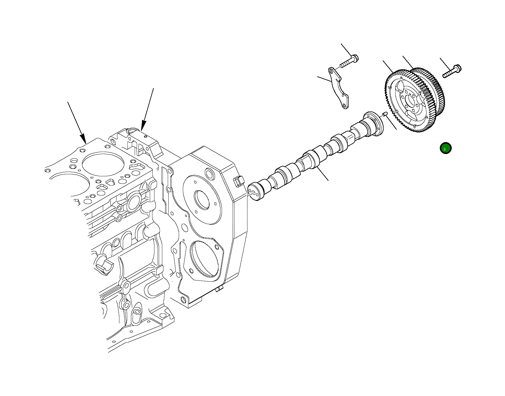 Болт EA4895323 Komatsu