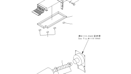Крышка 10S-54-21613 Komatsu