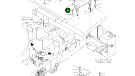 Крышка 569-89-81111 Komatsu