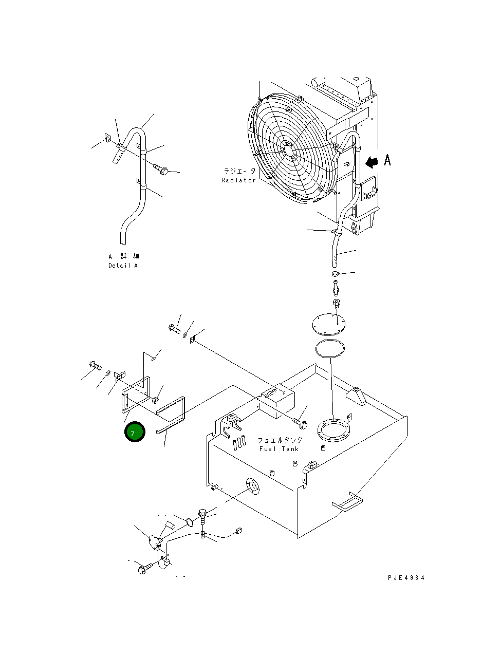 Крышка 421-04-21171 Komatsu