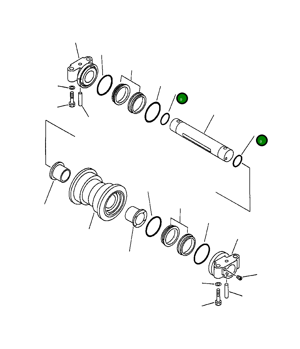 Кольцо уплотнительное (O-Ring) 207-30-68060 Komatsu