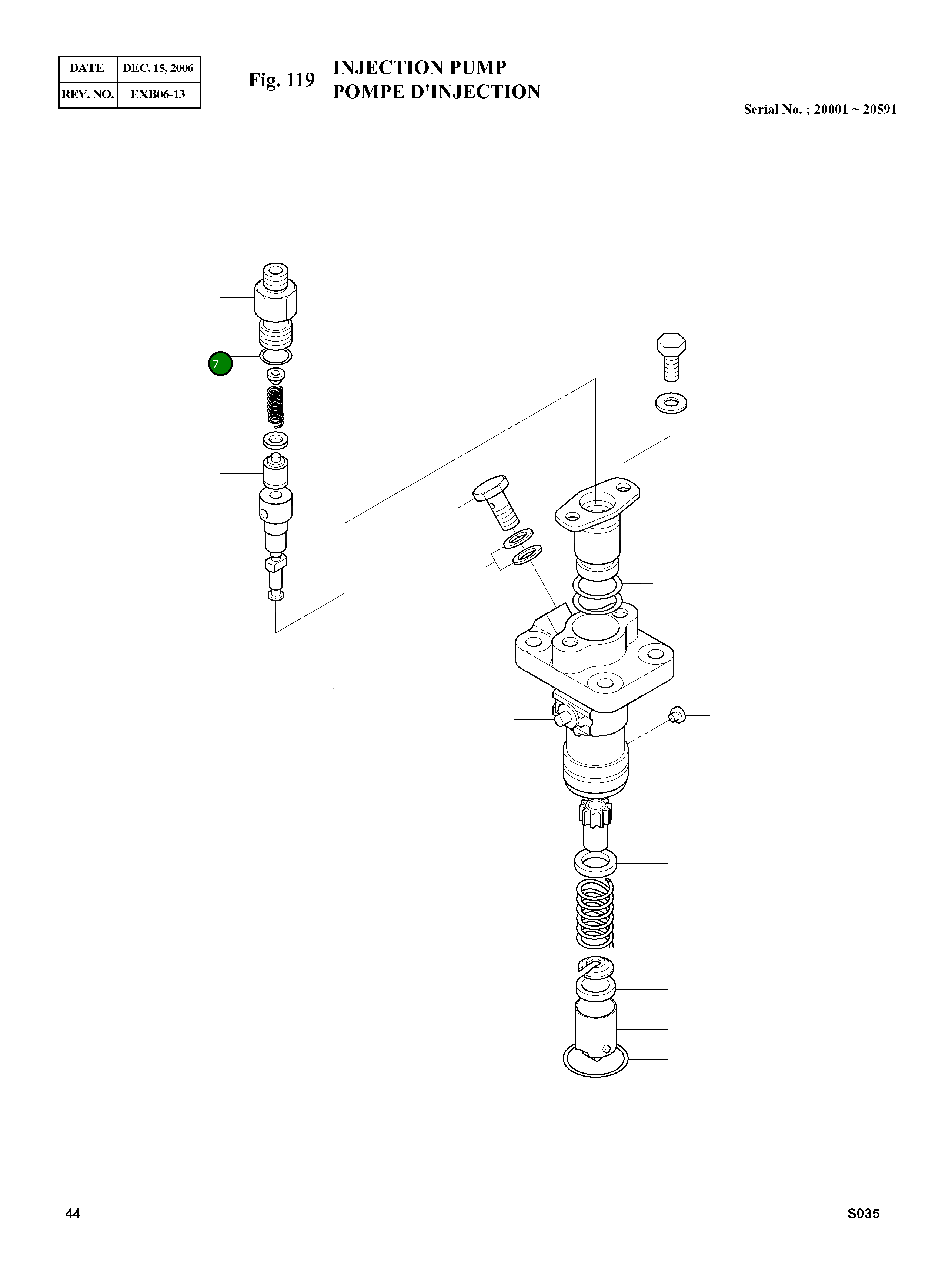 Кольцо уплотнительное (O-Ring) 894128-9150 Komatsu