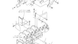 Крышка 6218-11-9510 Komatsu