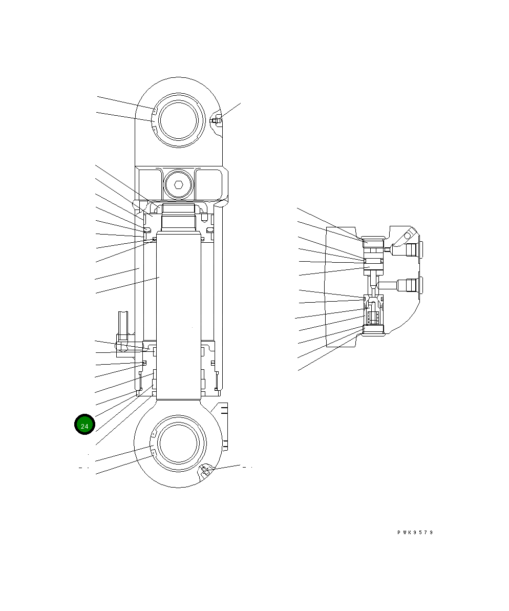 Болт 20E-63-K5370 Komatsu