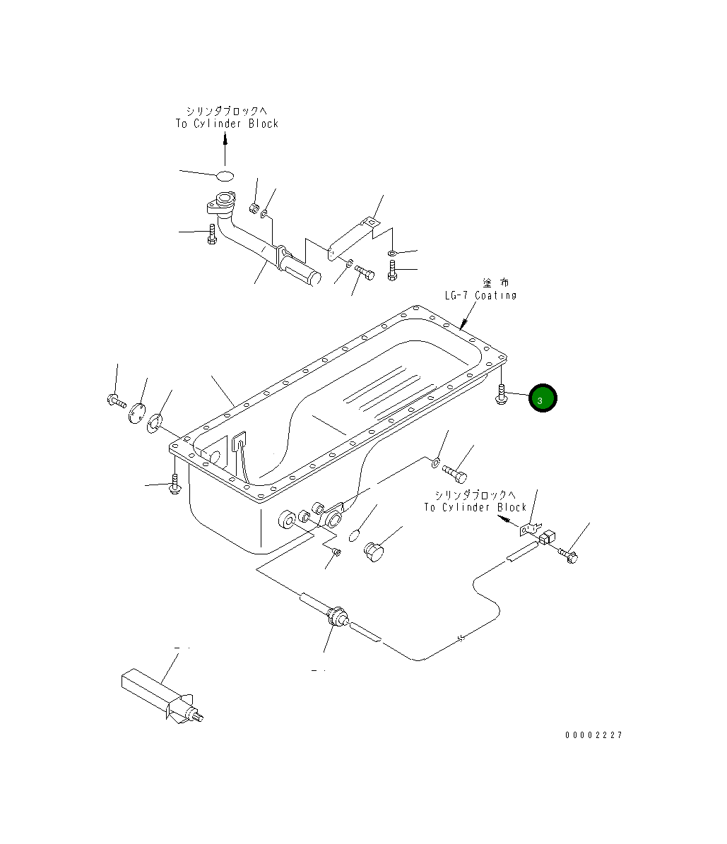 Болт 01435-81030 Komatsu