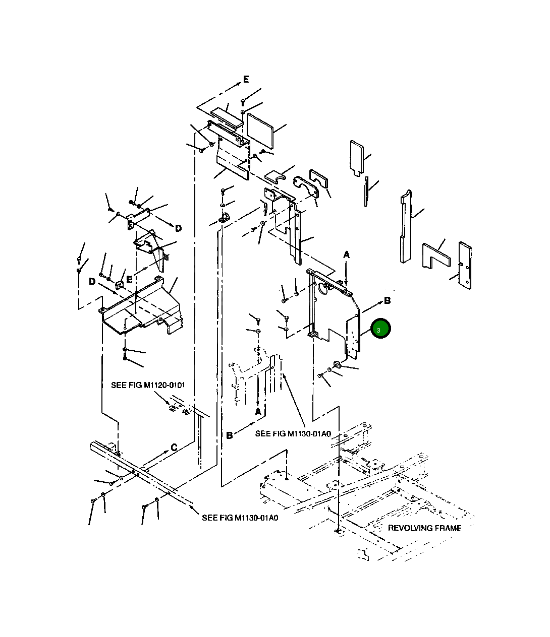 Крышка 20Y-54-25341 Komatsu