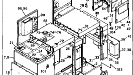 Основание DY81351-11002 Komatsu
