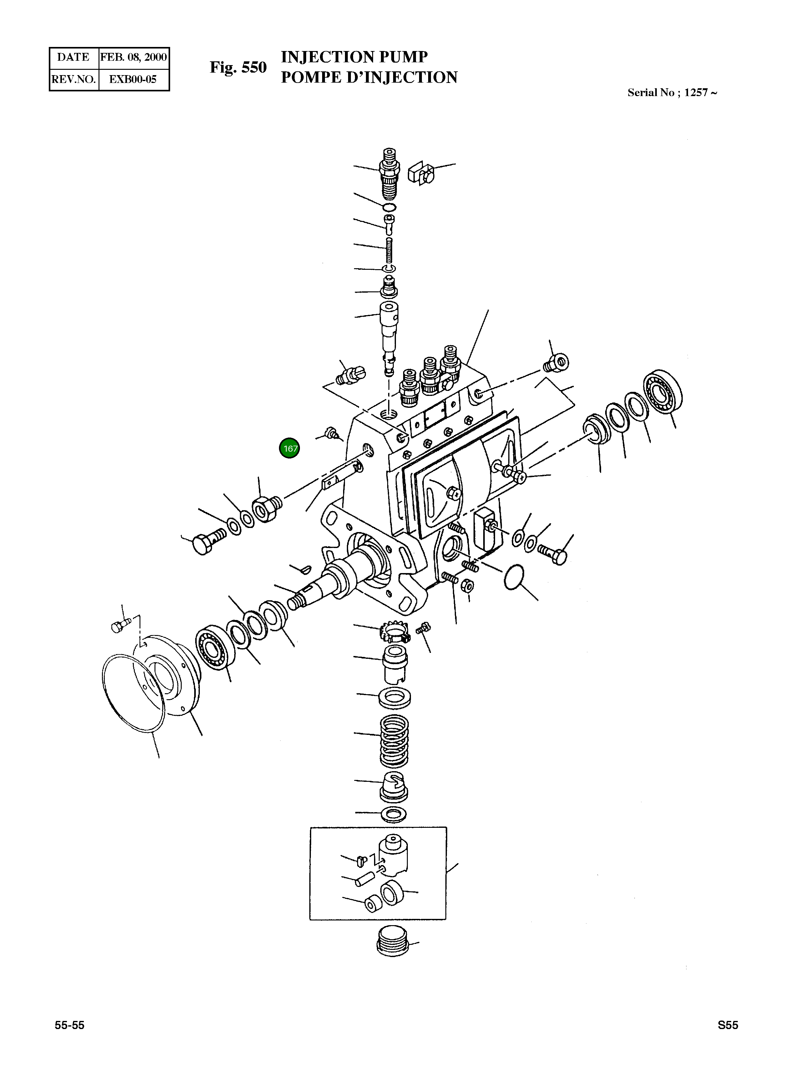 Болт 115639-0030 Komatsu