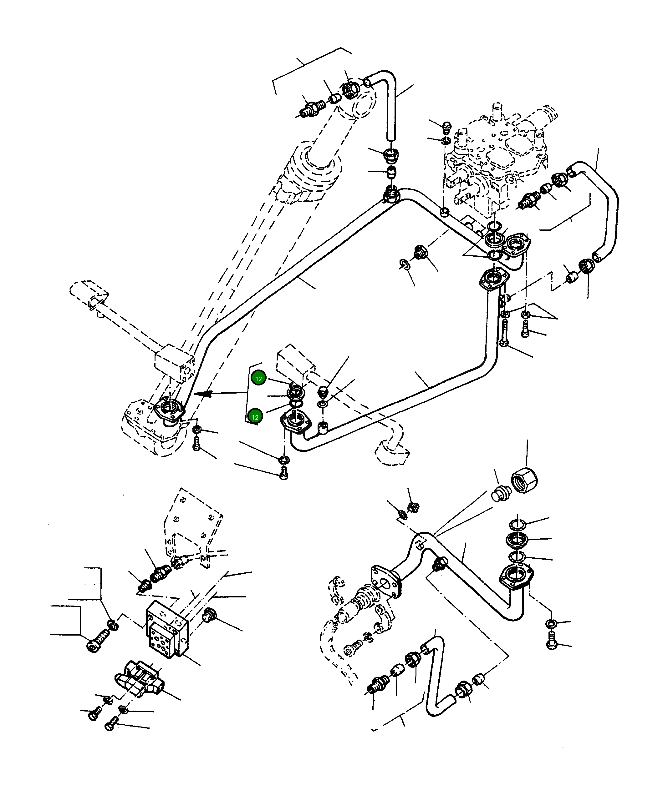 Кольцо уплотнительное (O-Ring) 1444849X1  Komatsu
