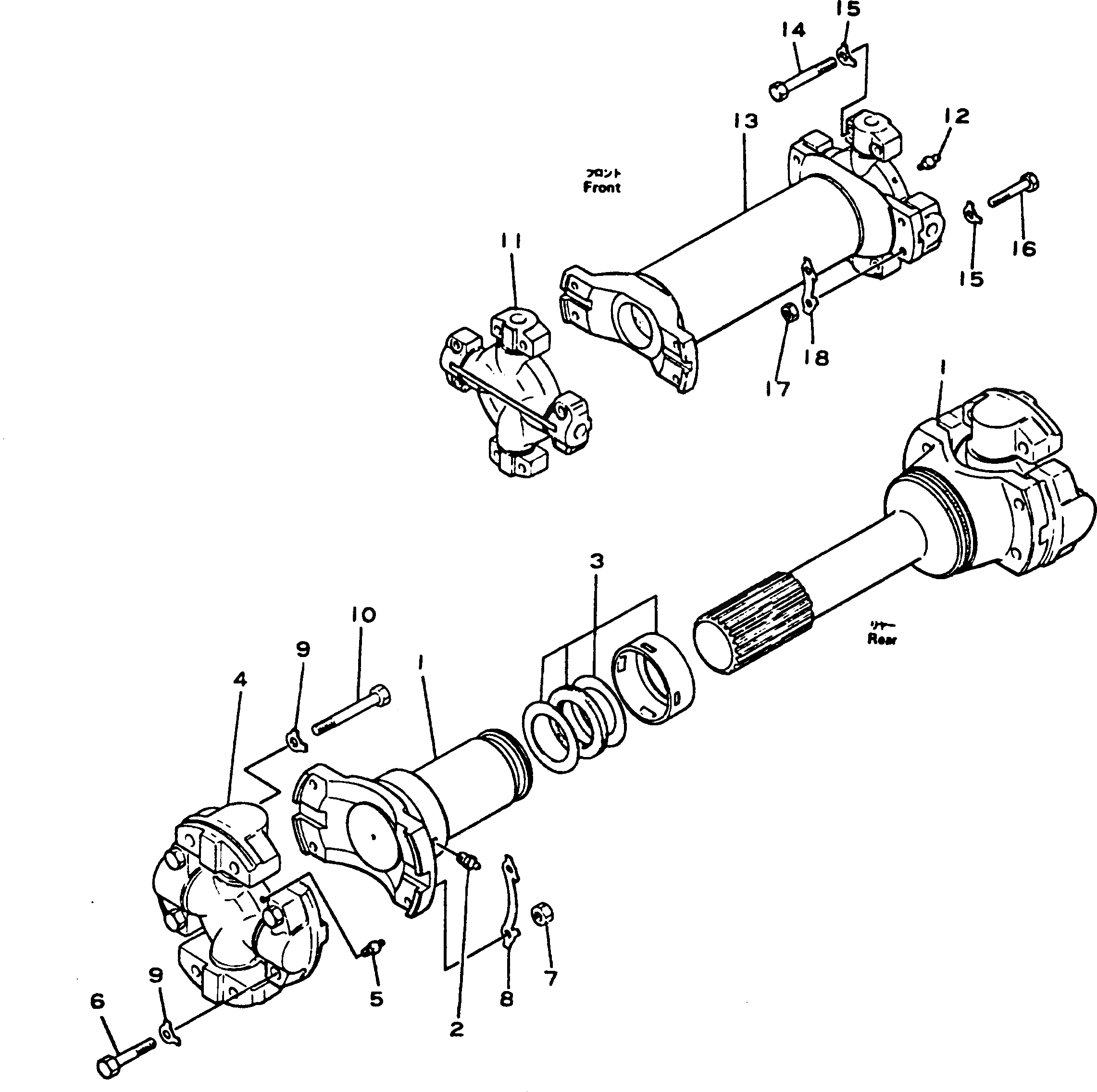 Болт 01018-31480  Komatsu