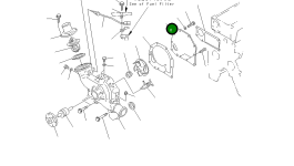 Крышка 6209-61-1141 Komatsu