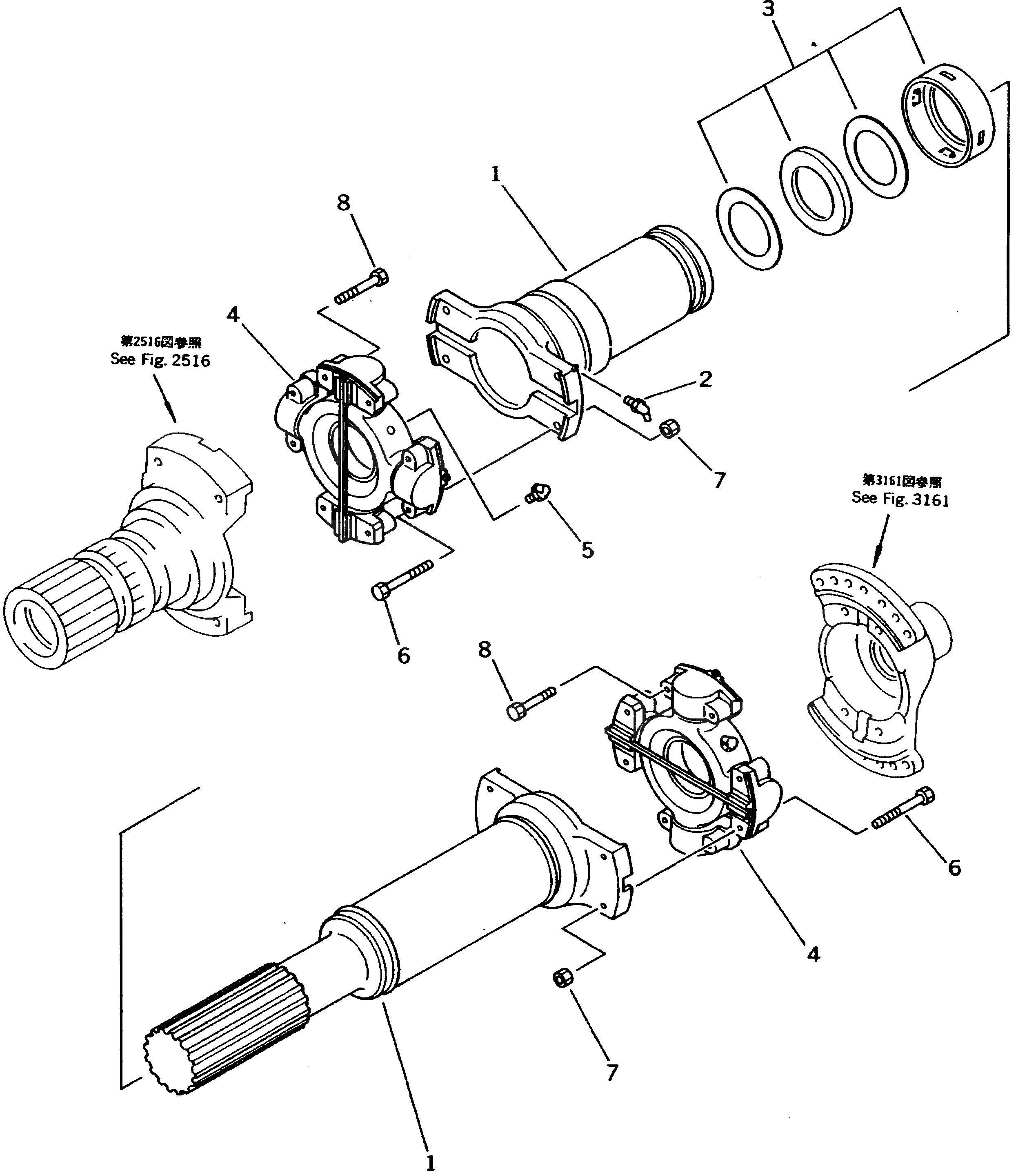 Болт 510-20-12811  Komatsu