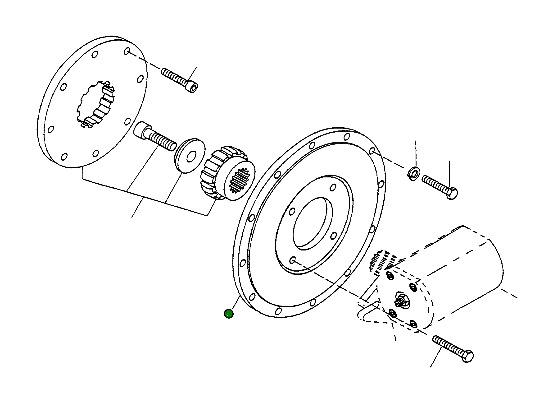 Крышка 4228590M1 Komatsu