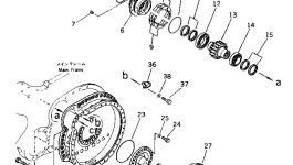 Роликовый подшипник 198-09-31670 Komatsu