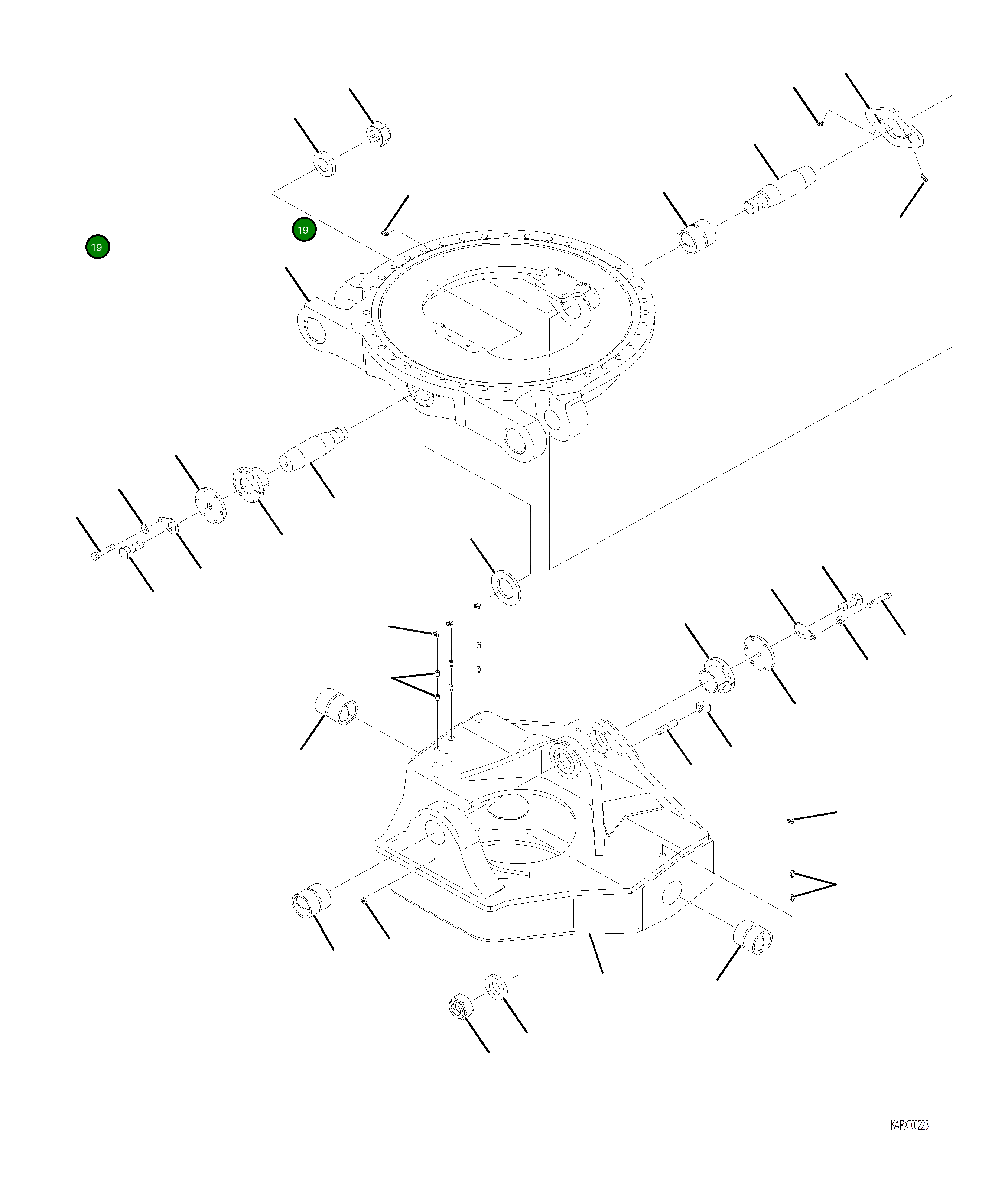 Болт 02010-81664 Komatsu
