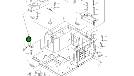Крышка 19M-54-34220 Komatsu