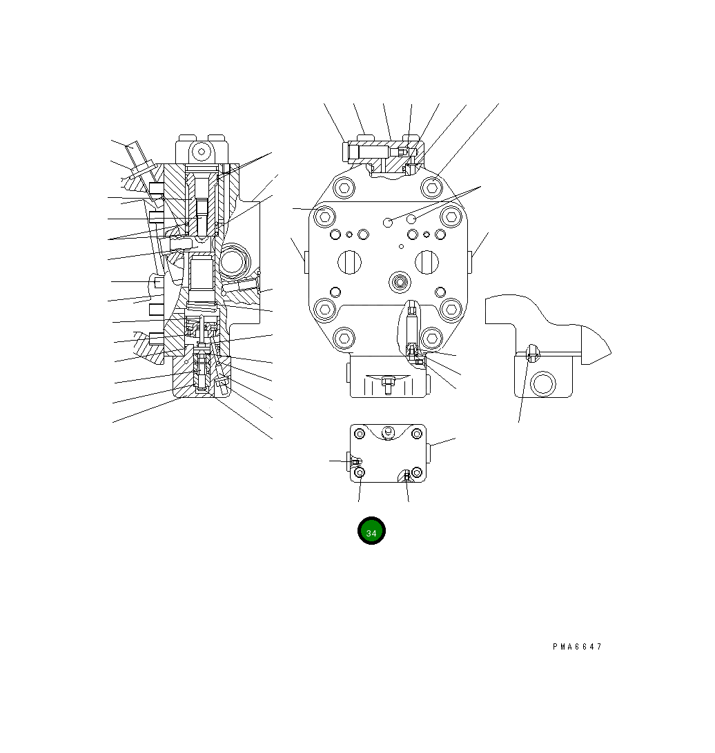 Болт 20E-60-K3420  Komatsu