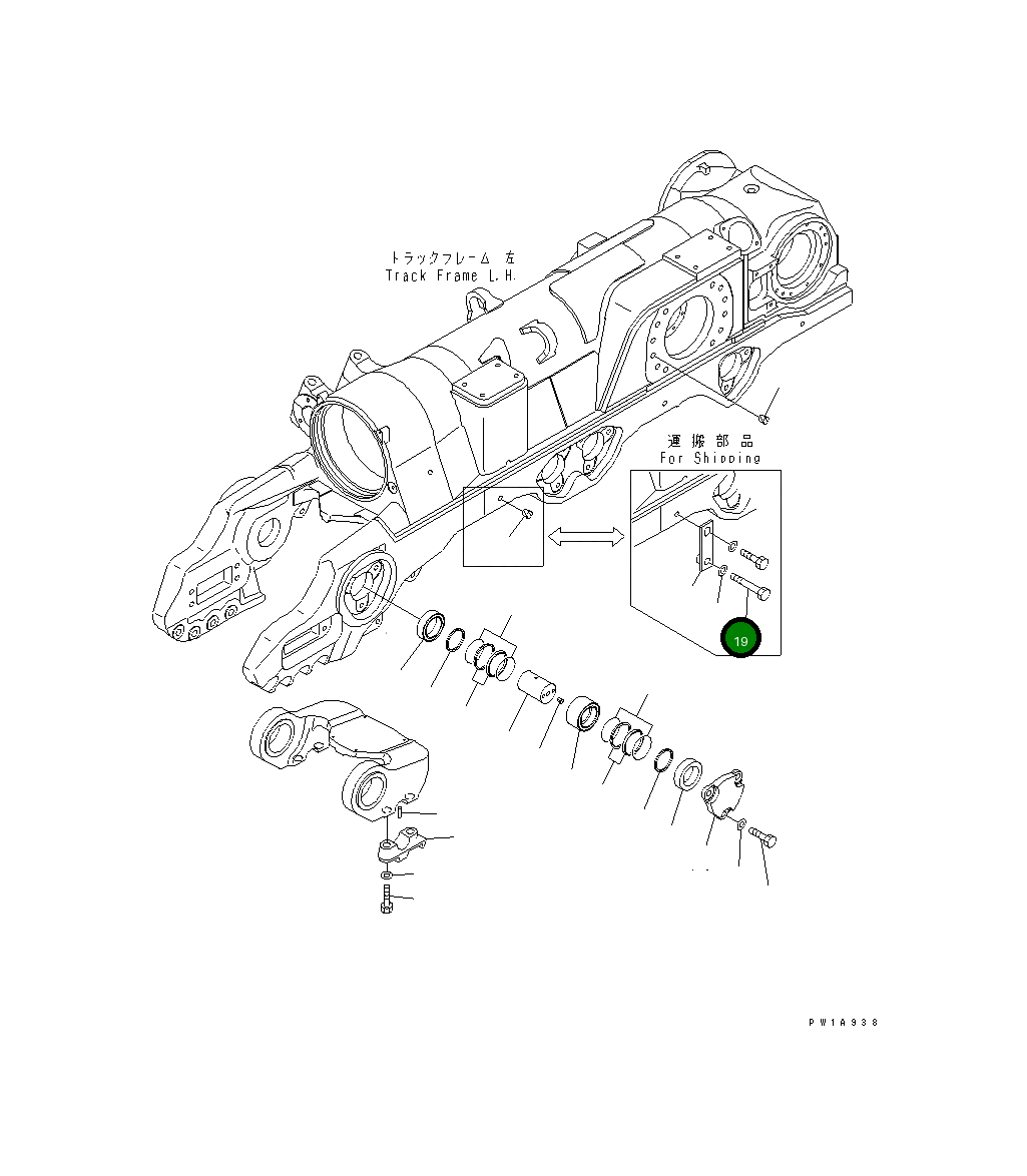 Болт 01011-62700 Komatsu