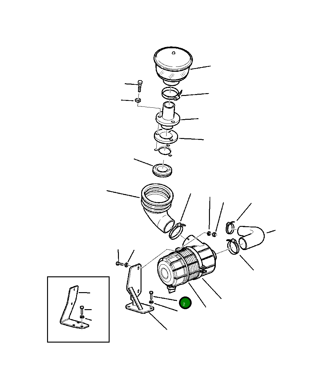 Болт 01016-80850 Komatsu