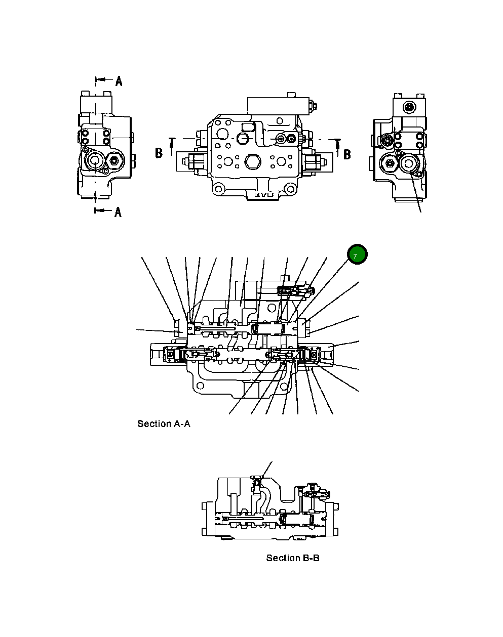 Кольцо уплотнительное (O-Ring) KB95111-03200 Komatsu