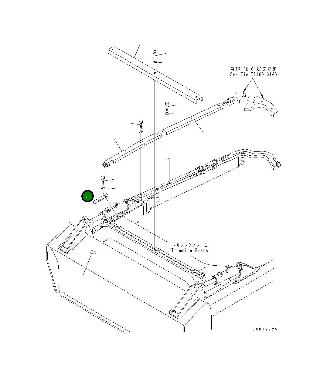 Крышка 154-922-4420  Komatsu