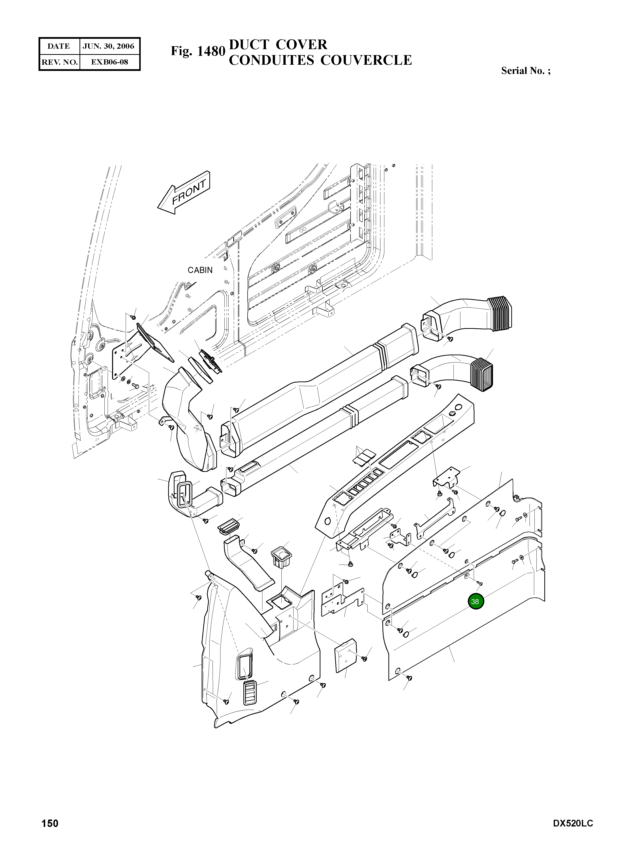 Болт 2120-2166D57  Komatsu