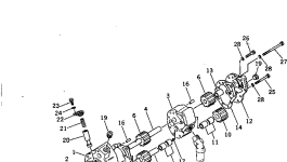 Вал 6710-51-1330 Komatsu