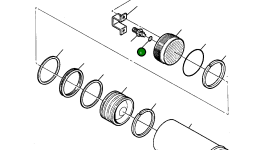 Кольцо уплотнительное (O-Ring) 392 382 R1 Komatsu