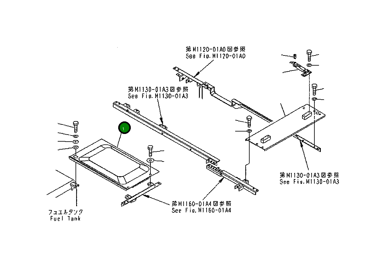 Крышка 20Y-54-68010 Komatsu