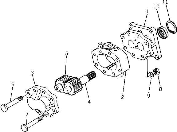 Болт 01050-31290 Komatsu