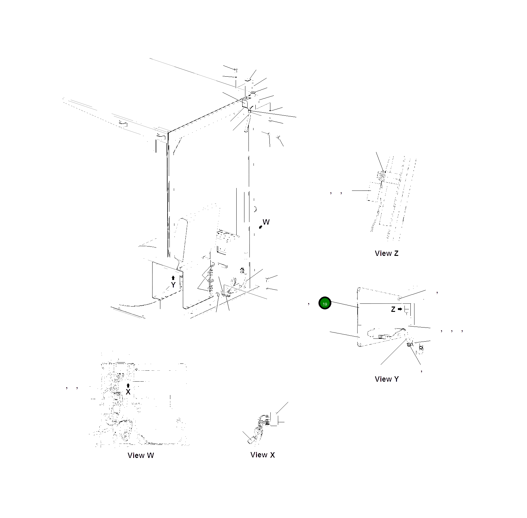 Крышка 7826-24-3360 Komatsu