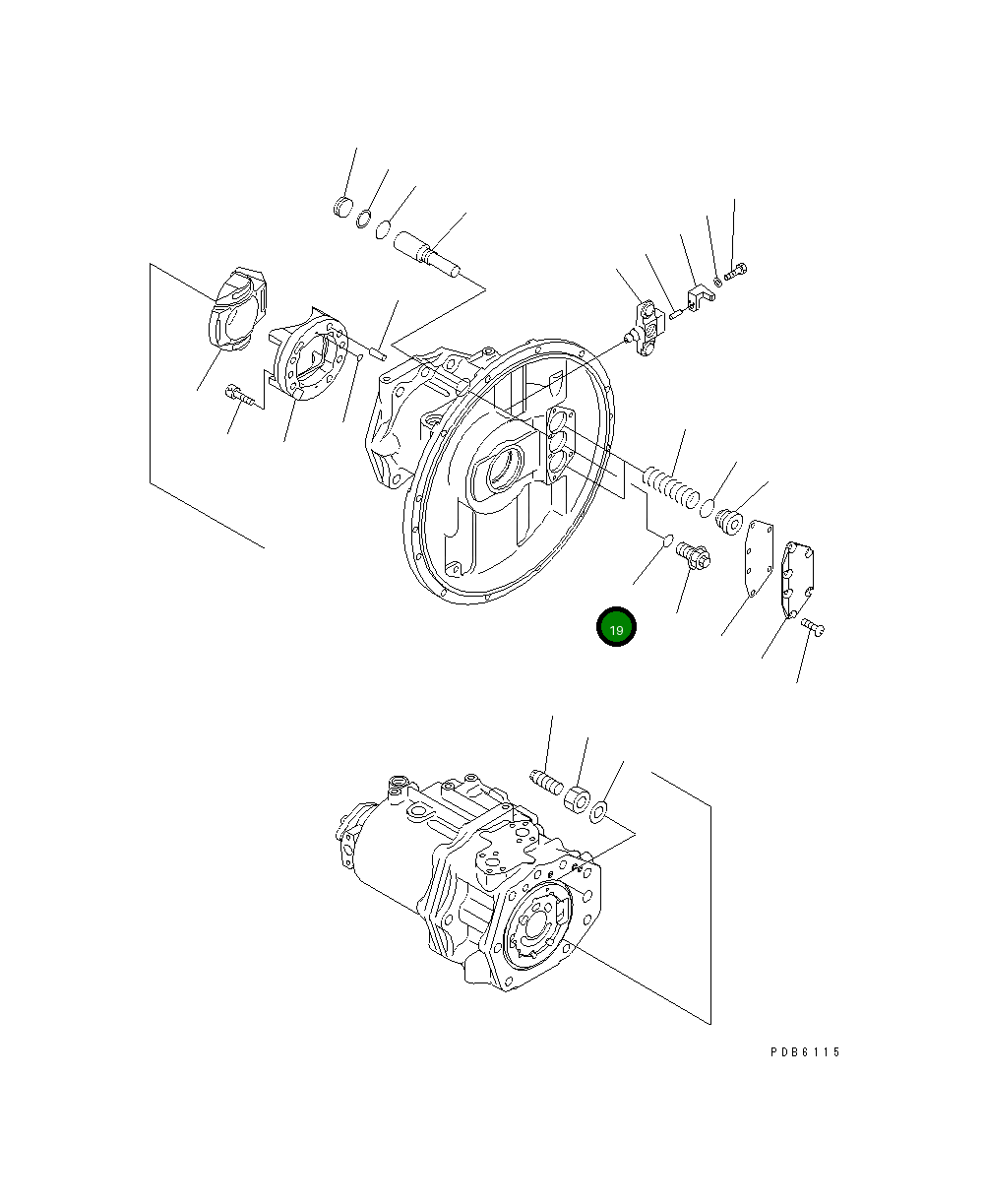 Кольцо уплотнительное (O-Ring) 07002-52434 Komatsu