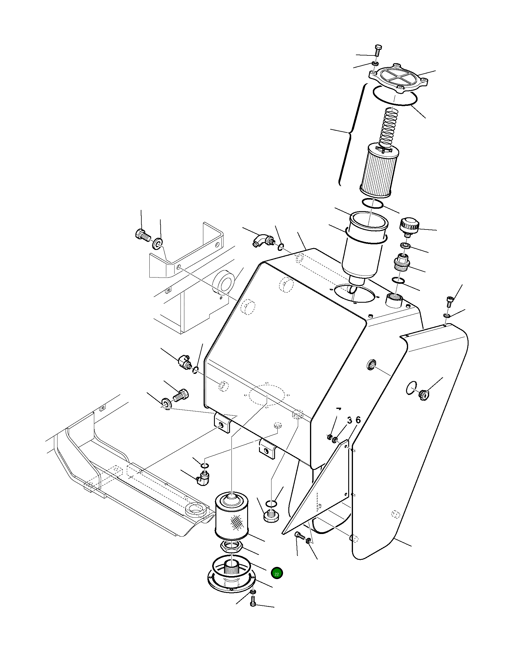 Кольцо 855021259 Komatsu