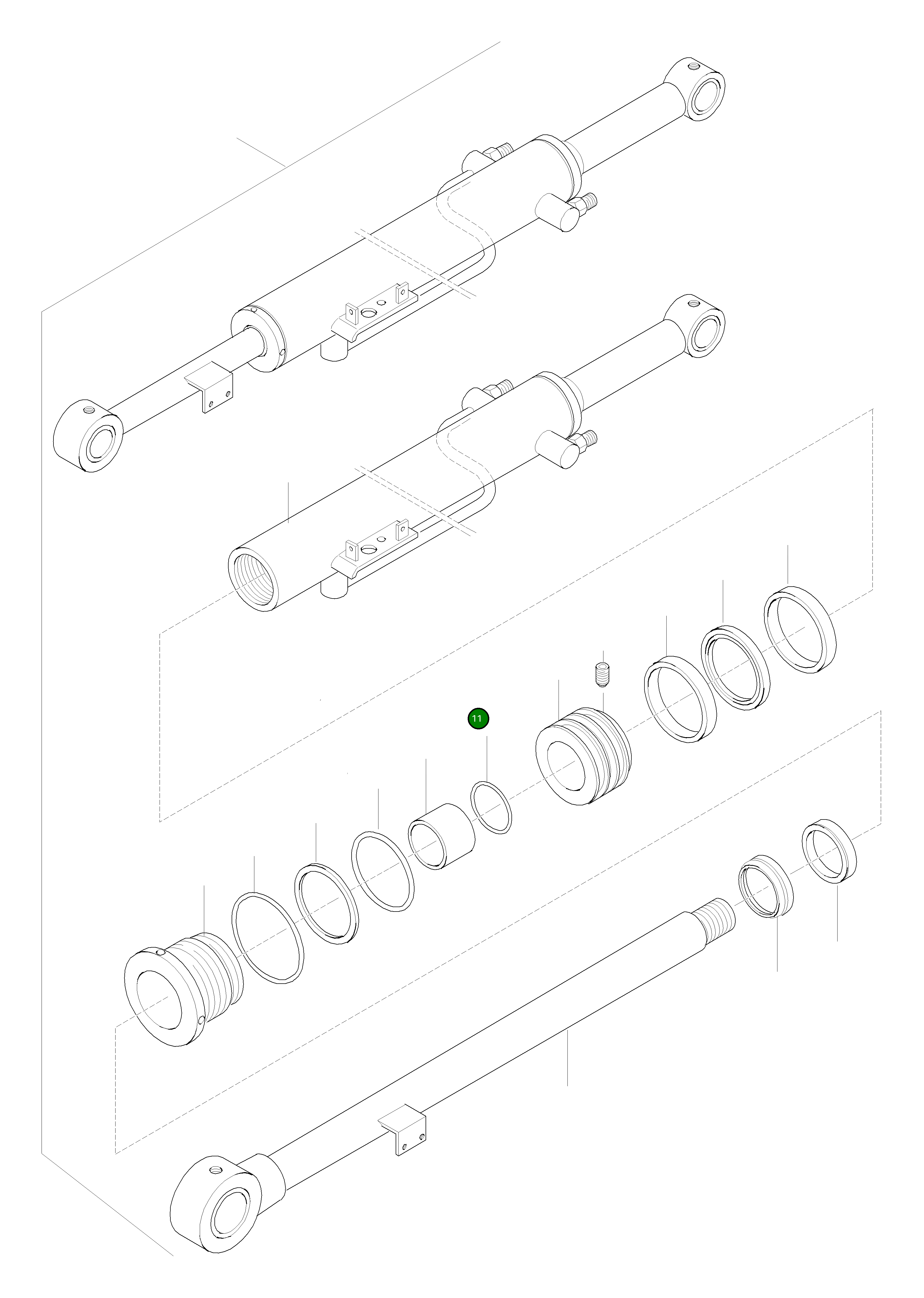 Кольцо уплотнительное (O-Ring) 418-63-K1220 Komatsu