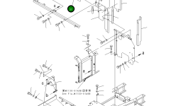 Крышка 20Y-54-25521 Komatsu